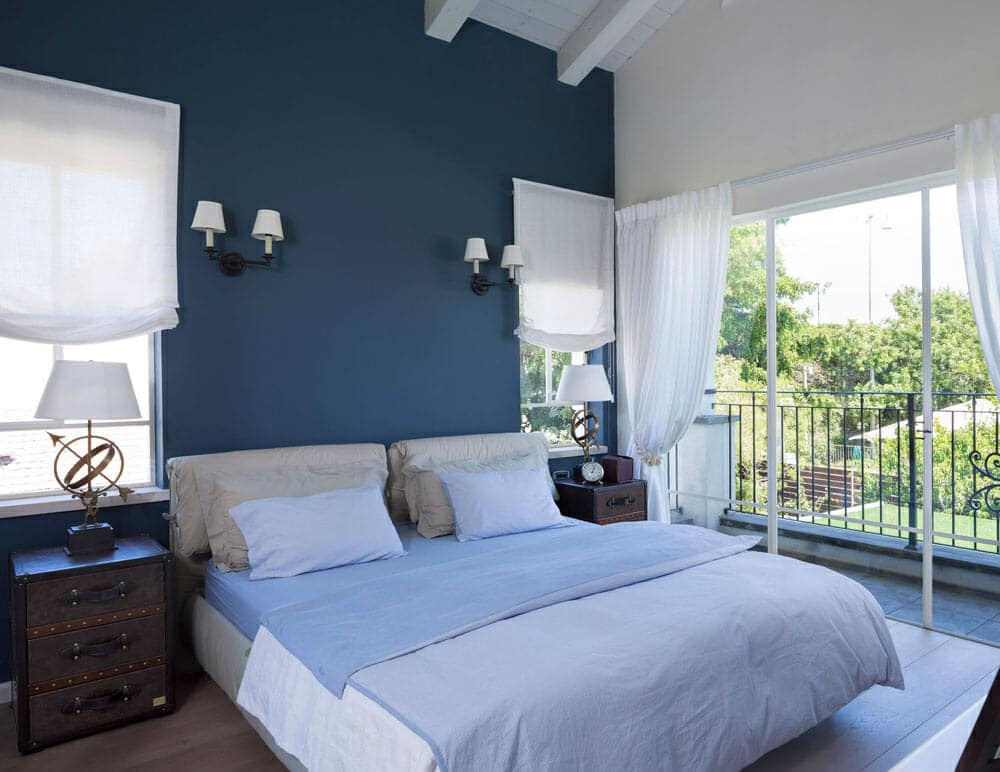 Impresionantes dormitorios en tonos azules - Decoración 360