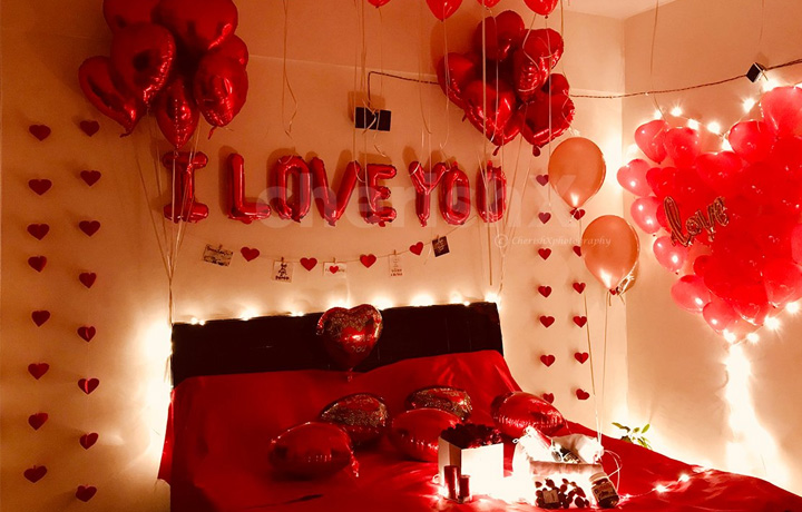 habitación romántica
